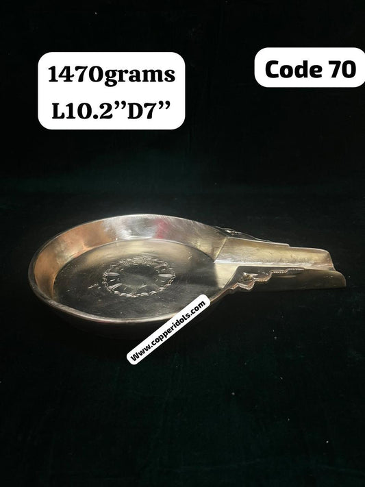 Somasutra Abhisheka Plate - Prasiddh Idols Presents Panchaloha Plate