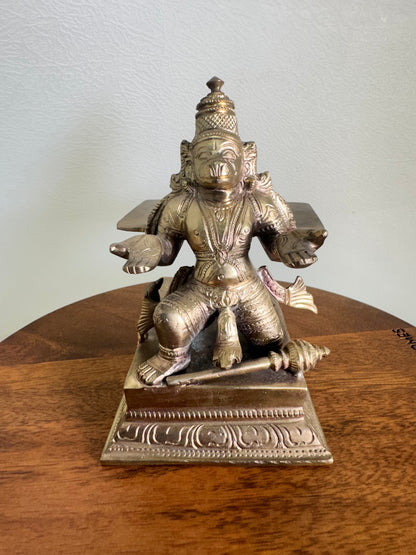 Hanuman Vahana - Prasiddh idols presents Panchaloha Handcrafted Idol