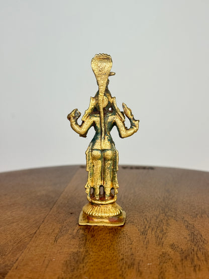 Kolhapur Mahalakshmi Devi - Museum replicated Panchaloha idol