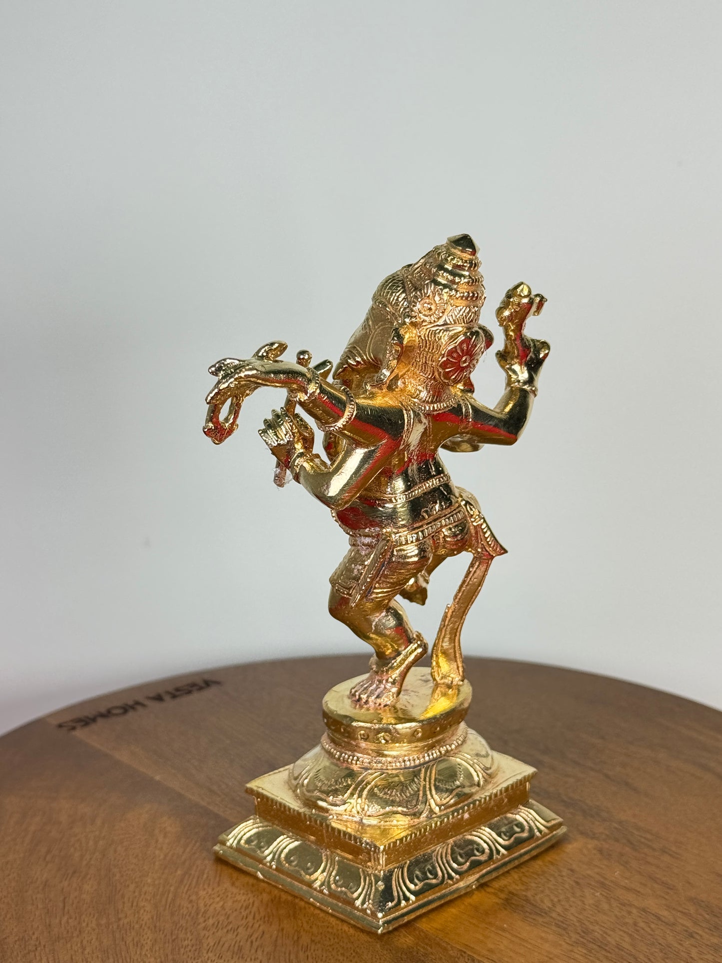 Nartana/ Naatya Ganapati idol made of panchaloha