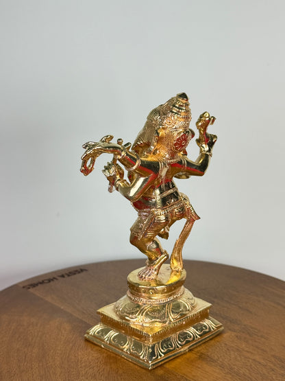 Nartana/ Naatya Ganapati idol made of panchaloha