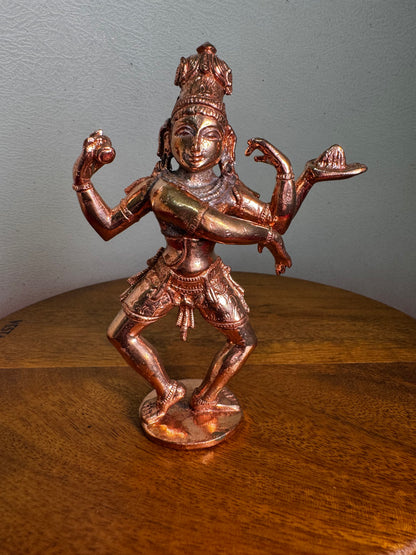 Nataraja Swamy - Prasiddh idols presents copper idol