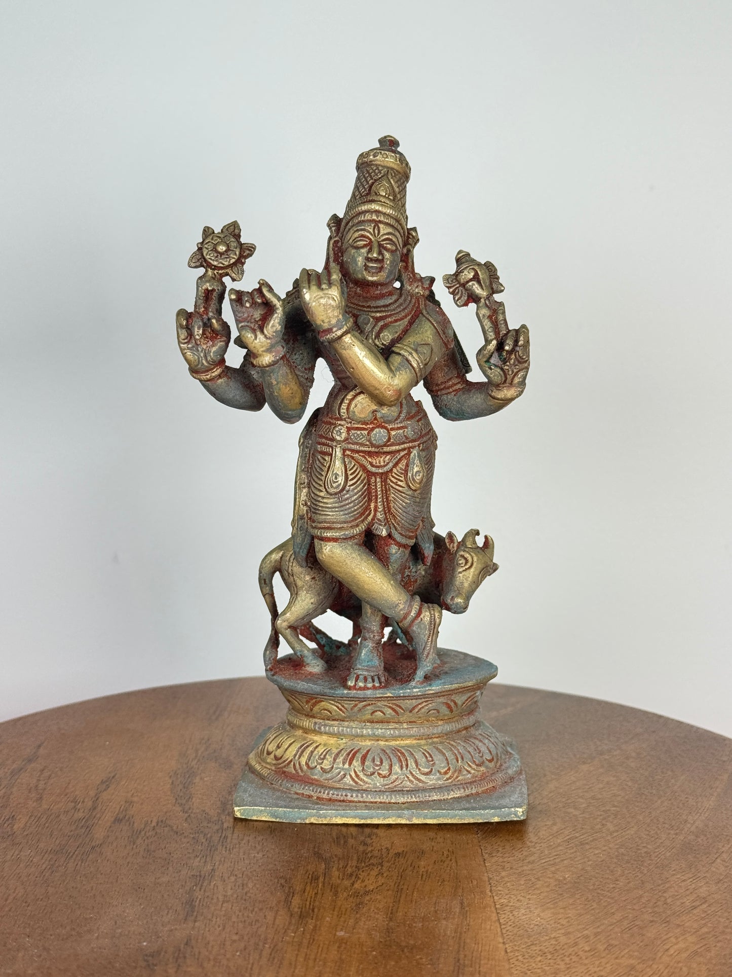 Chaturbuja venugopala Krishna - museum replicated panchaloha idol