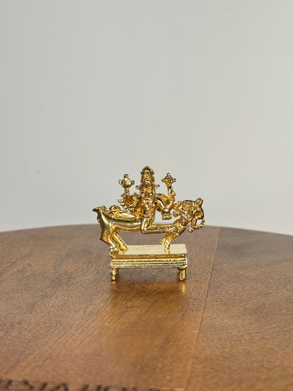 sharabeshwara idol - panchaloha idol