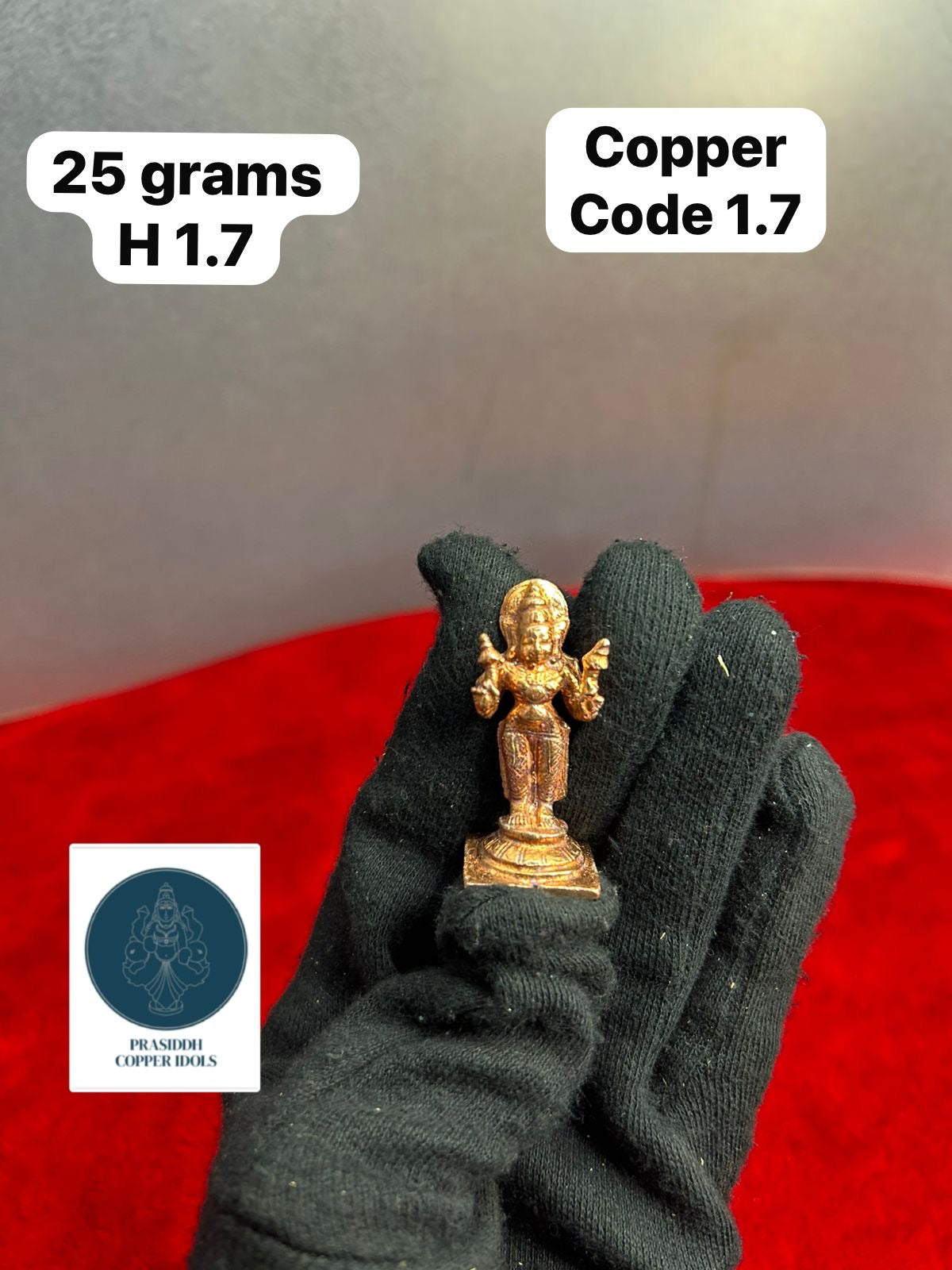 Miniature Surya Deva - Prasiddh Idols Presents Copper Idol