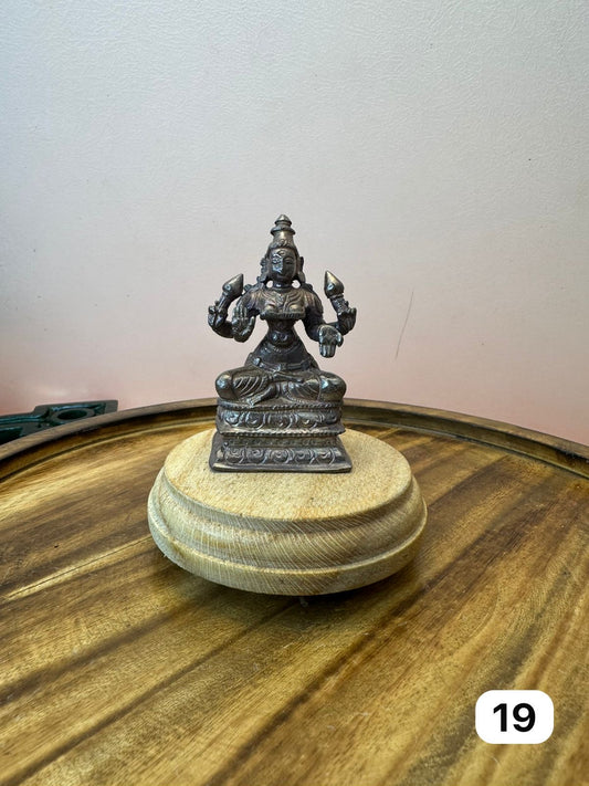 Goddess Mahalakshmi - museum replicated copper idol