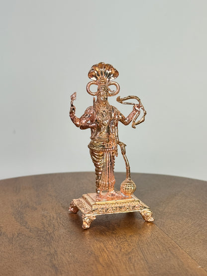 Veerabhadra swamy - copper idol