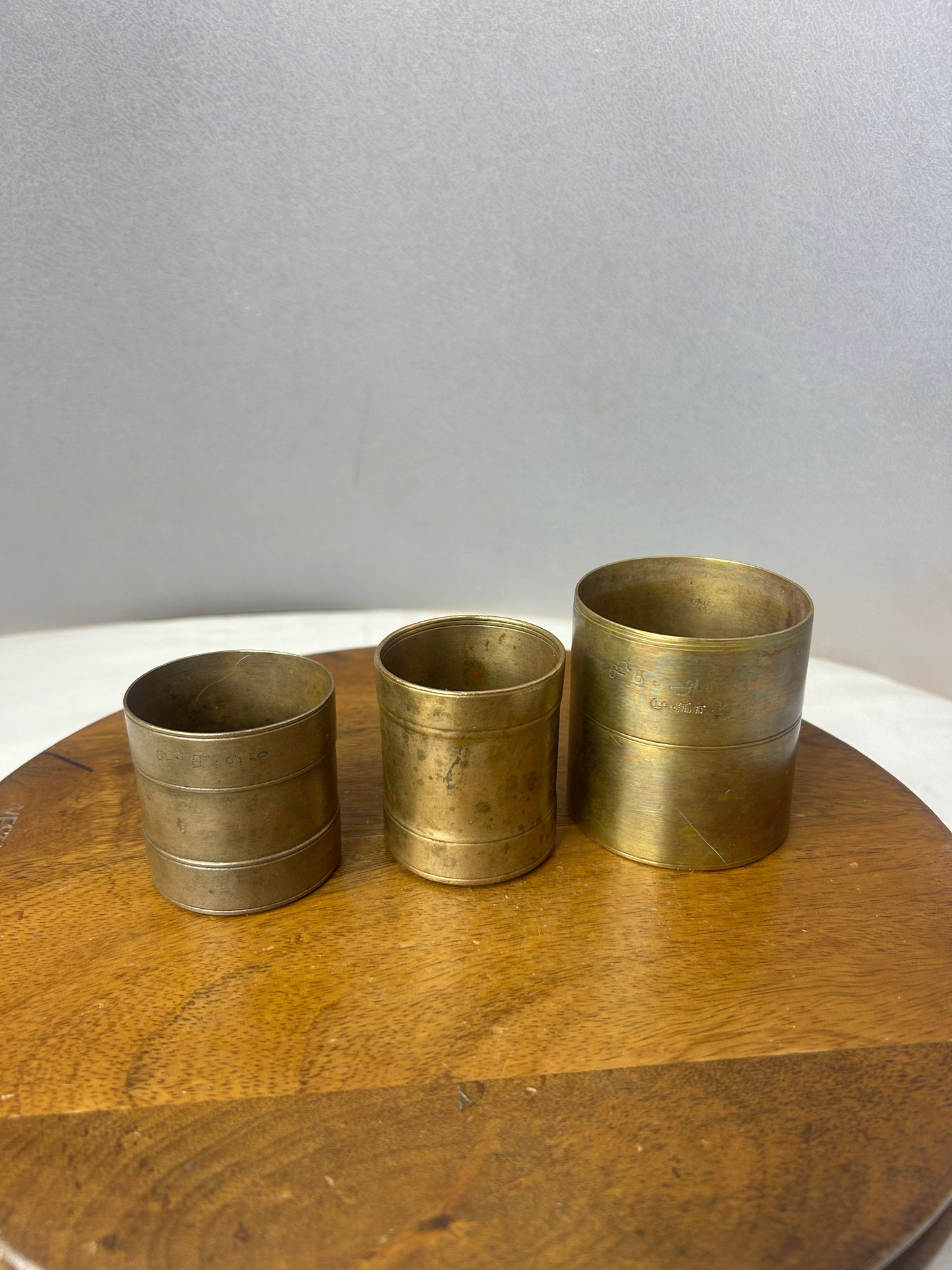 Vintage made set of measure