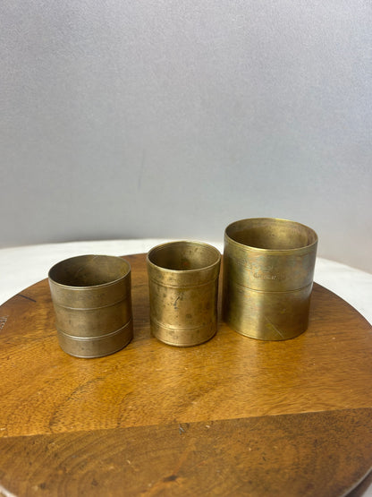 Vintage made set of measure