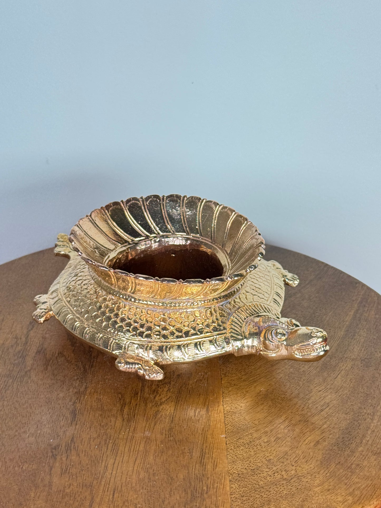 Koorma Peeta - Panchaloha made Kurma peeta for Shanku and saligrama