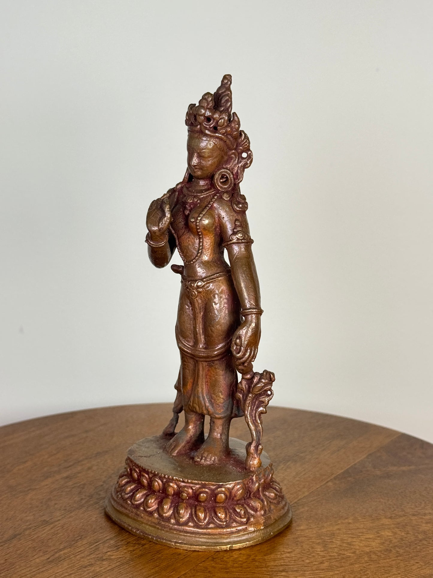 Tebatian Tara Devi - museum replicated copper idol