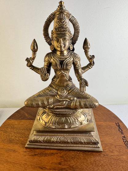 Mahalakshmi Devi - Prasiddh idols presents copper idol