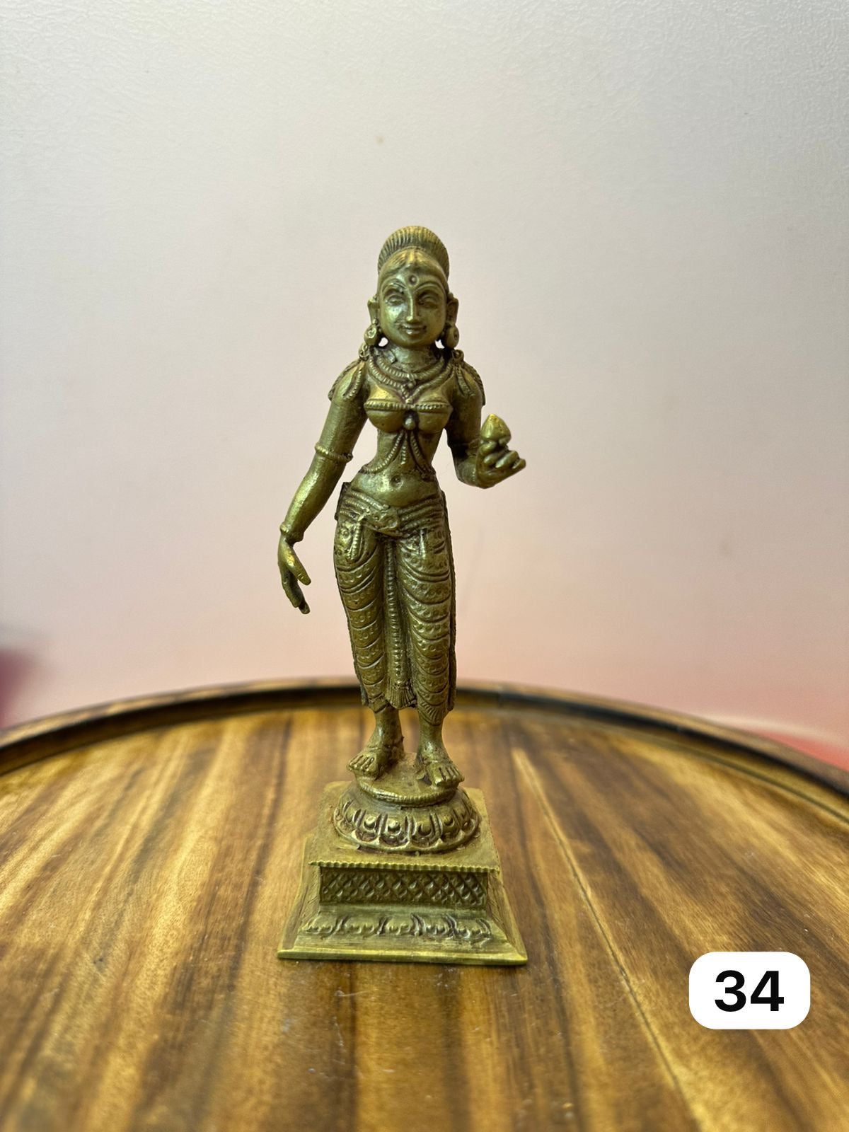 Godha/Andal Devi - Prasiddh Idols Presents Panchaloha Idol Of Museum Replica