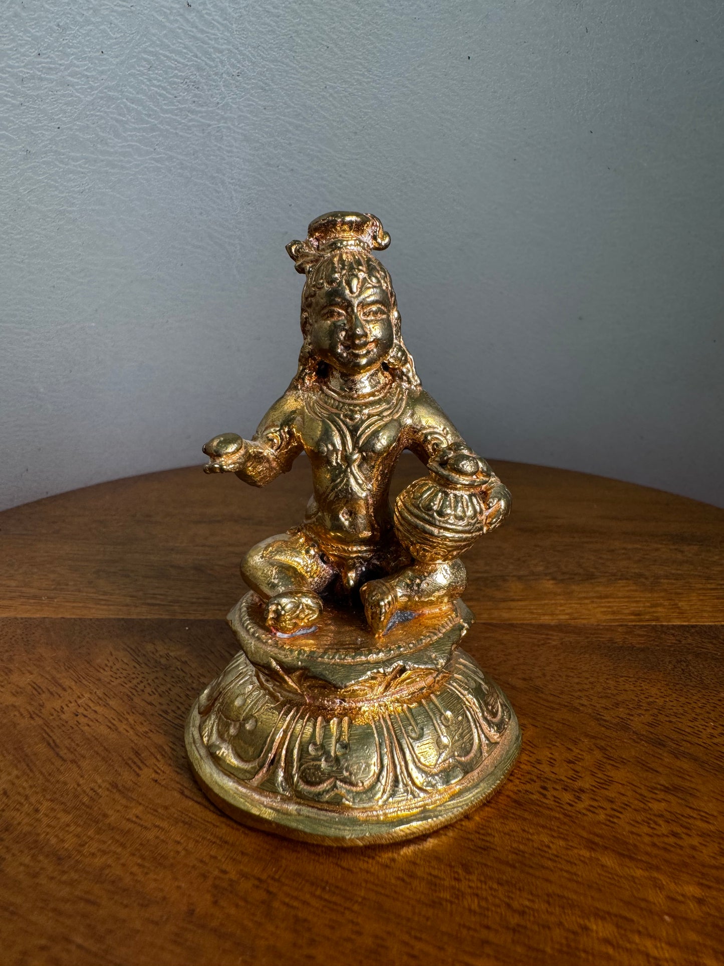 Butterball Krishna - Prasiddh idols presents Panchaloha idol