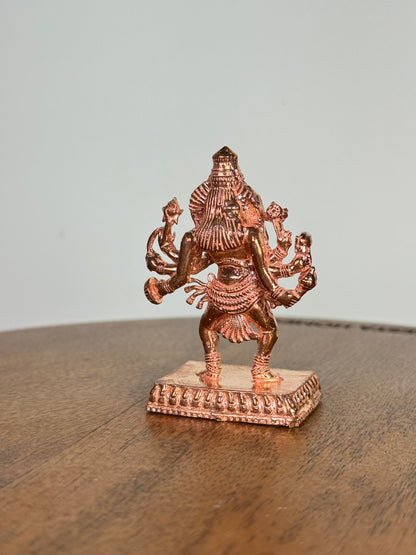 Ugra Narasimha Swamy idol made of pure copper