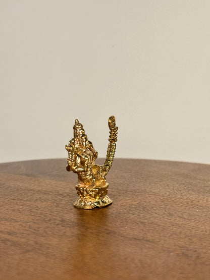 Miniature Shimshumara idol - panchaloha idol
