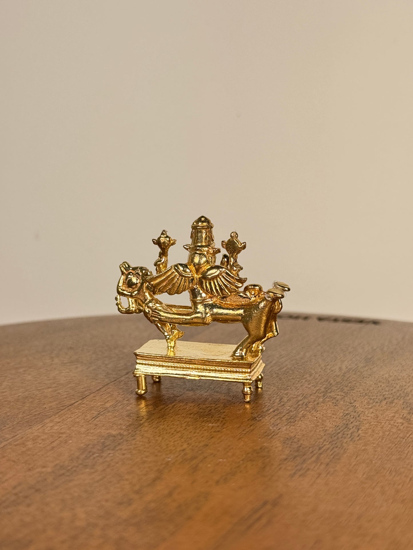 sharabeshwara idol - panchaloha idol