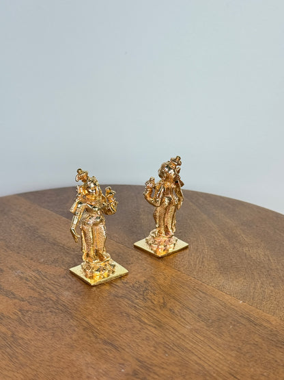 Andal / Godha Devi idol made of panchaloha