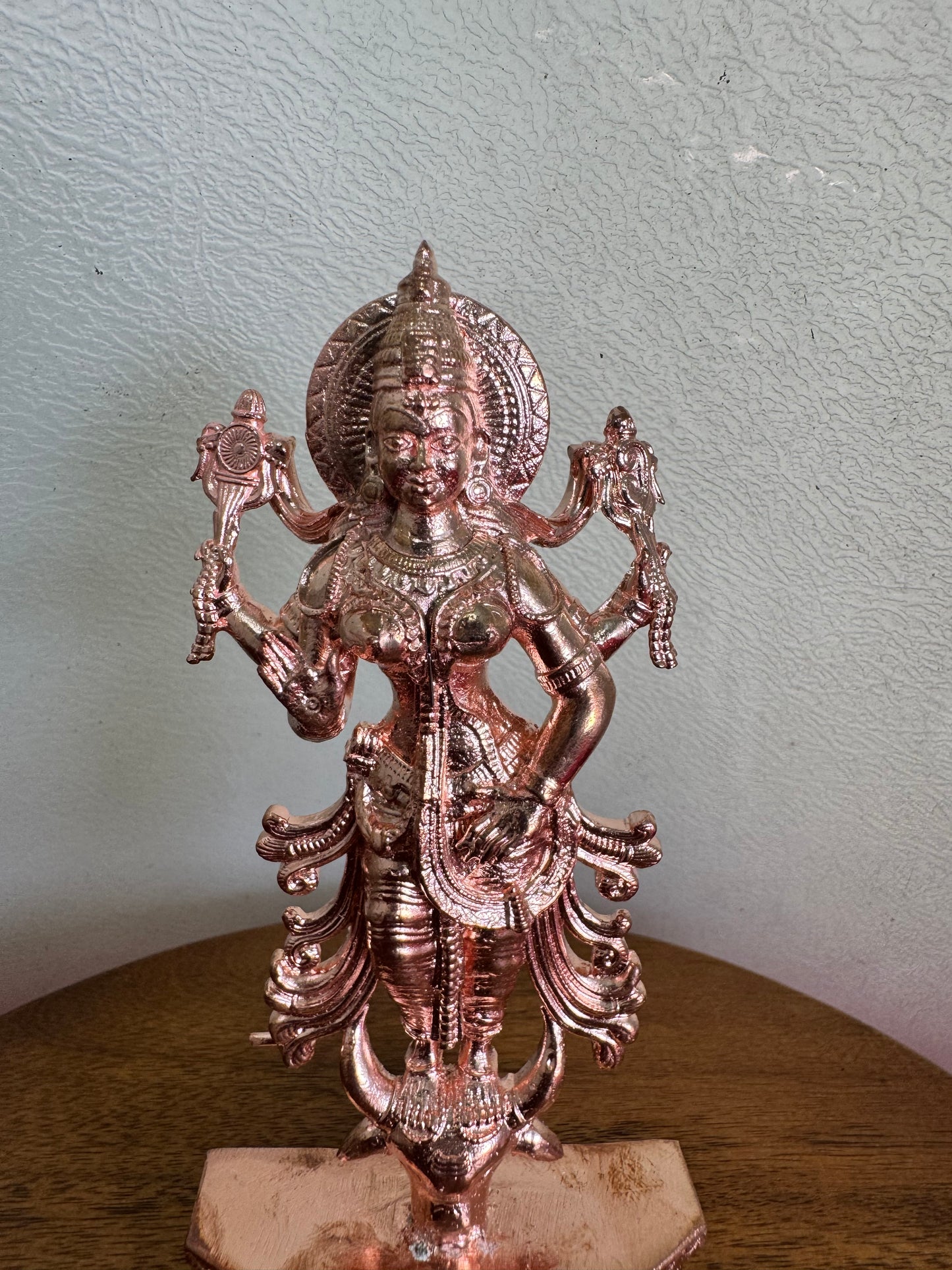 Vishnu Durga Devi - Prasiddh Idols Presents Copper Idol