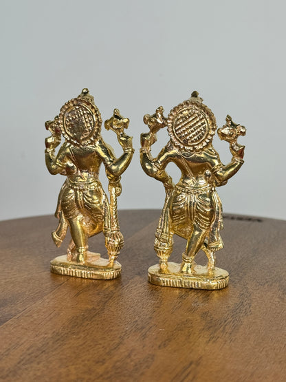 Dwarapalakaru idols made of panchaloha