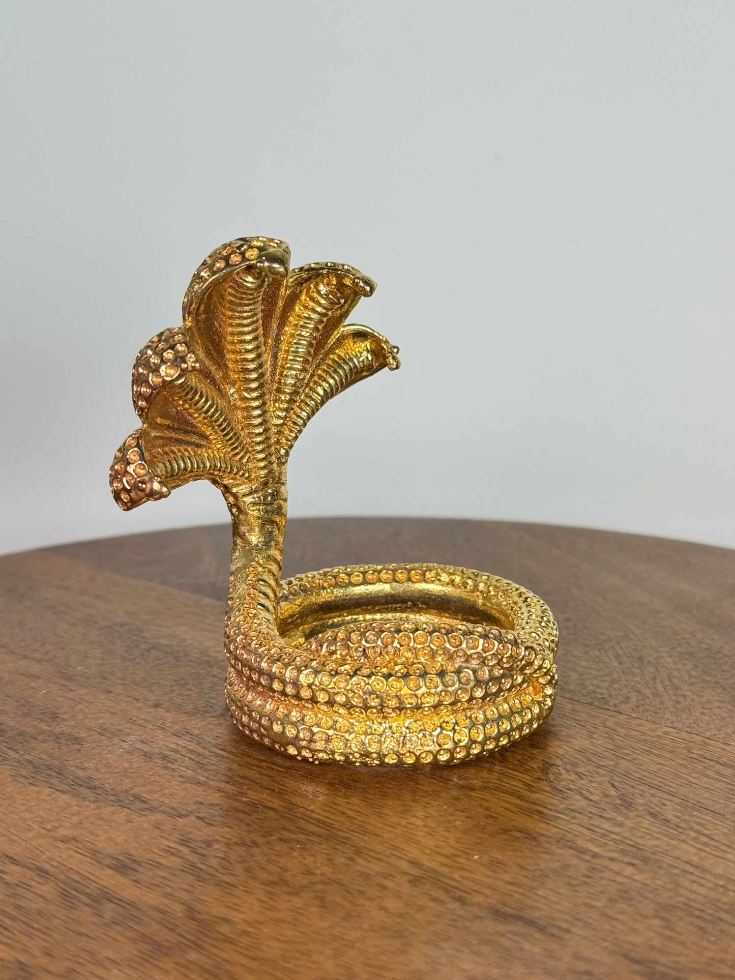 Shesha Naga idol made of panchaloha