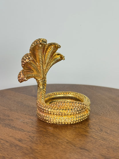 Shesha Naga idol made of panchaloha