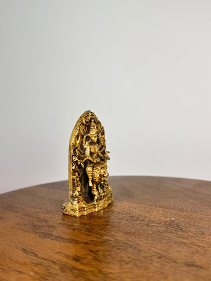 Banashankari devi - Museum replicated panchaloha idol