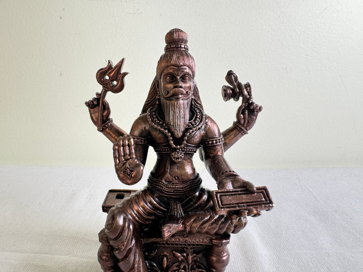 Muneshwara Swamy - Prasiddh idols presents copper made Black polished idol