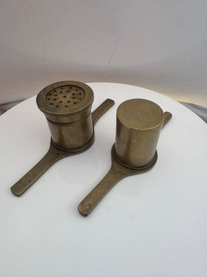 Vintage bronze cast chakli maker