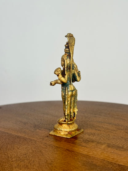 Kolhapur Mahalakshmi Devi - Museum replicated Panchaloha idol