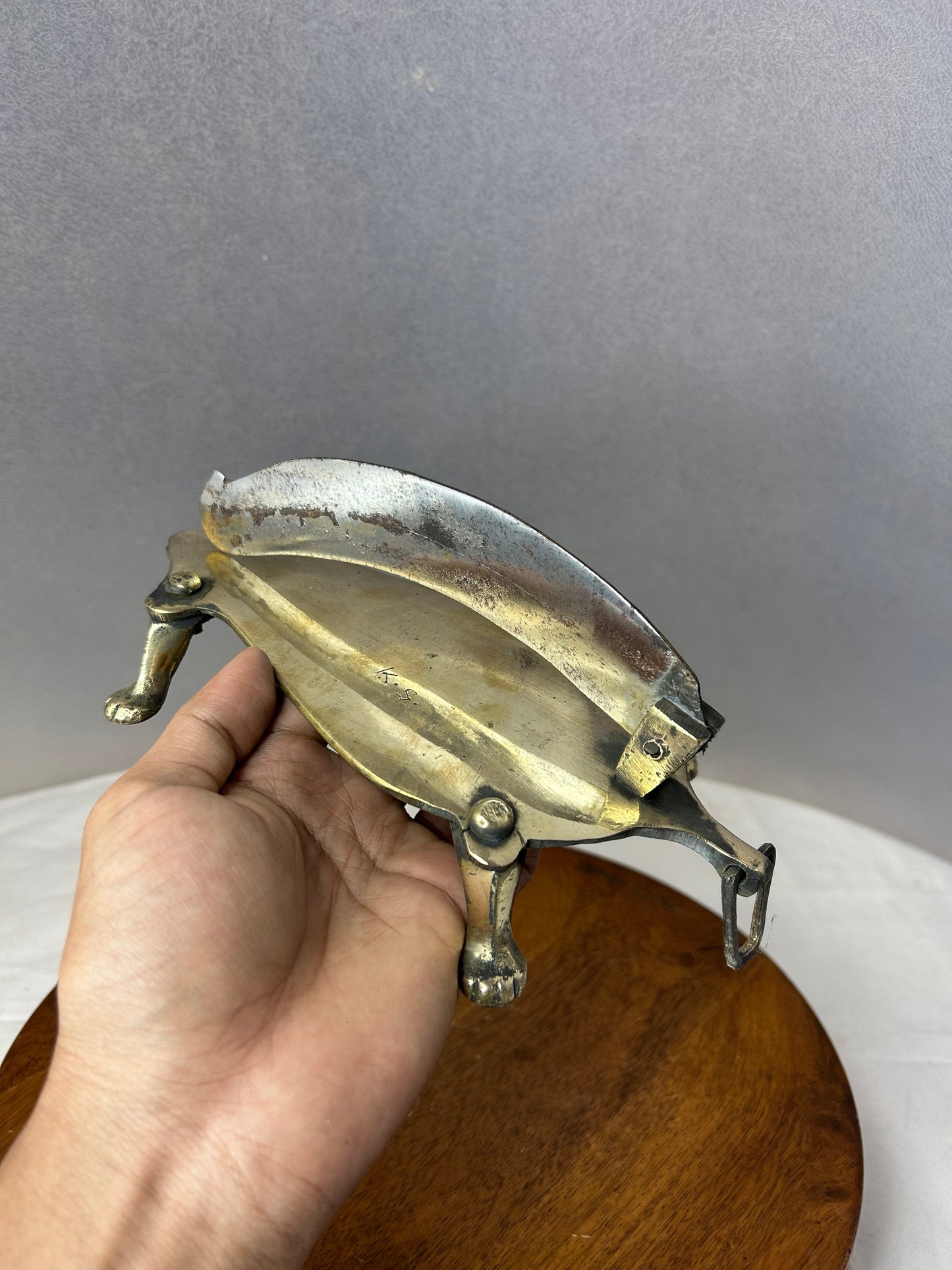 Vintage Brass made vegetable cutter.