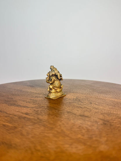 Ganesha idol - museum replicated panchaloha idol