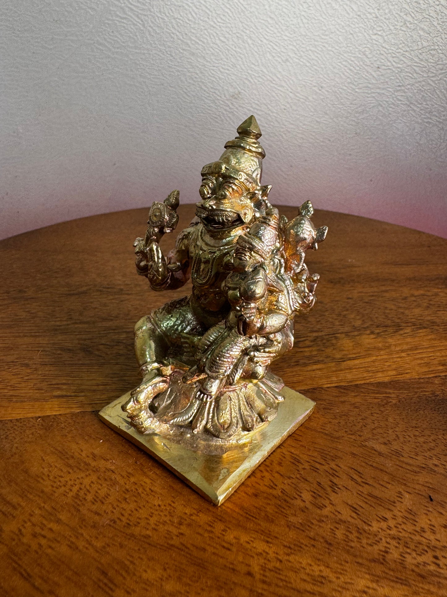 Lakshmi Narasimha Swamy - Prasiddh idols present Panchaloha idol