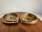 Tatte / Battalu Deepa/Deepam/Lamp - Prasiddh Idols Presents Panchaloha handcrafted plate lamp (set of 2 pcs)