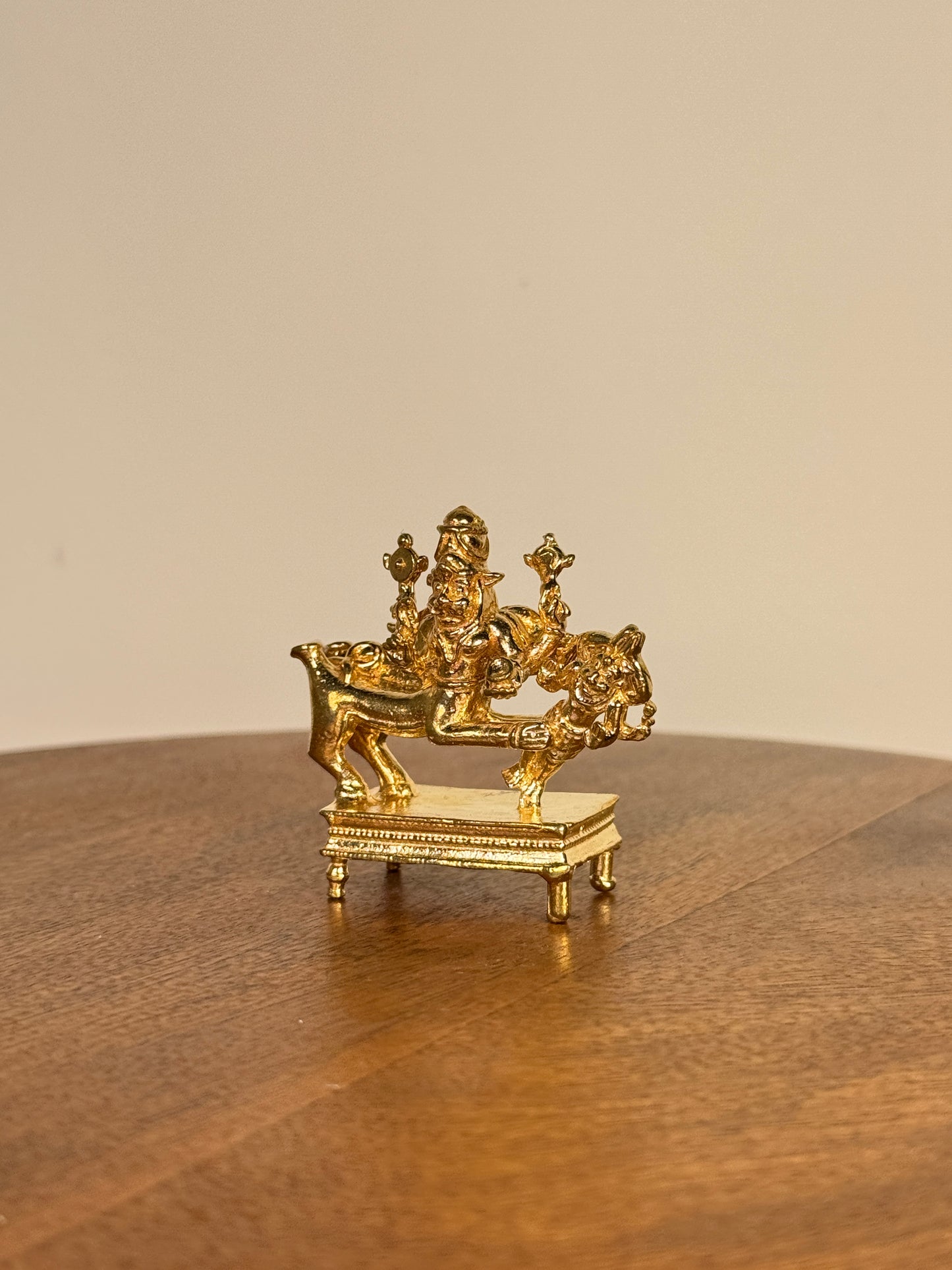 sharabeshwara idol - panchaloha idol