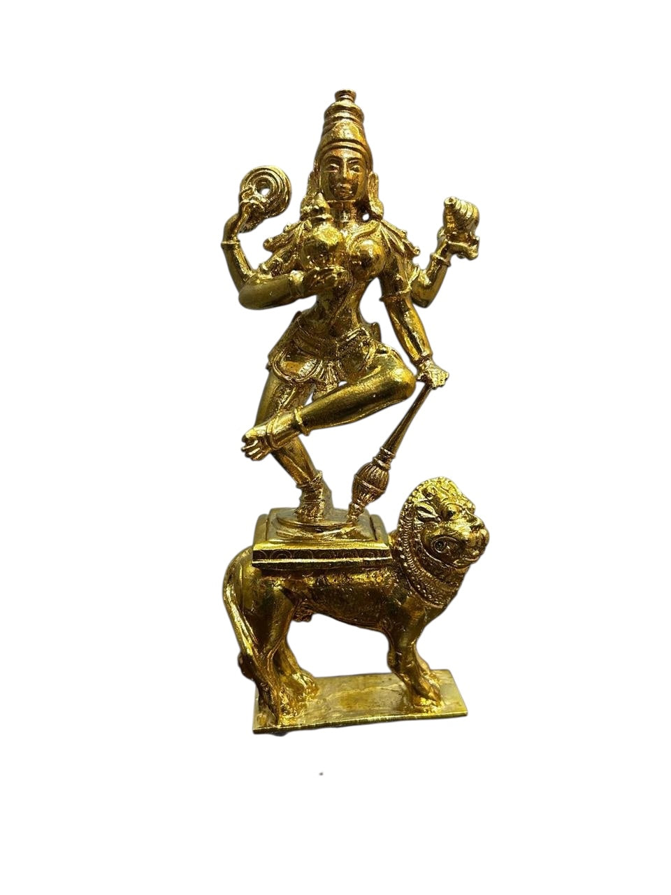 Mohini With Lion - Prasiddh Idols Presents Panchaloha Idol (Custom Made)