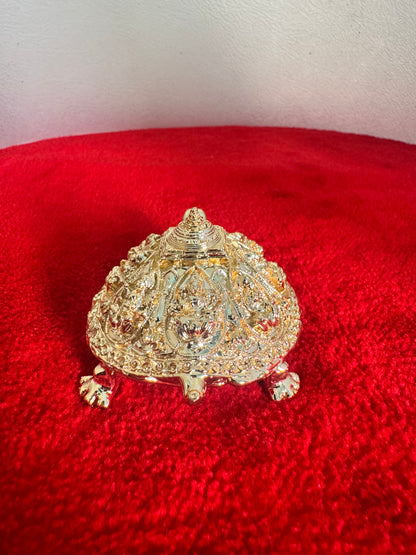 Astalakshmi Meru SriYantra - Prasiddh idols presents resin made gold polished idol