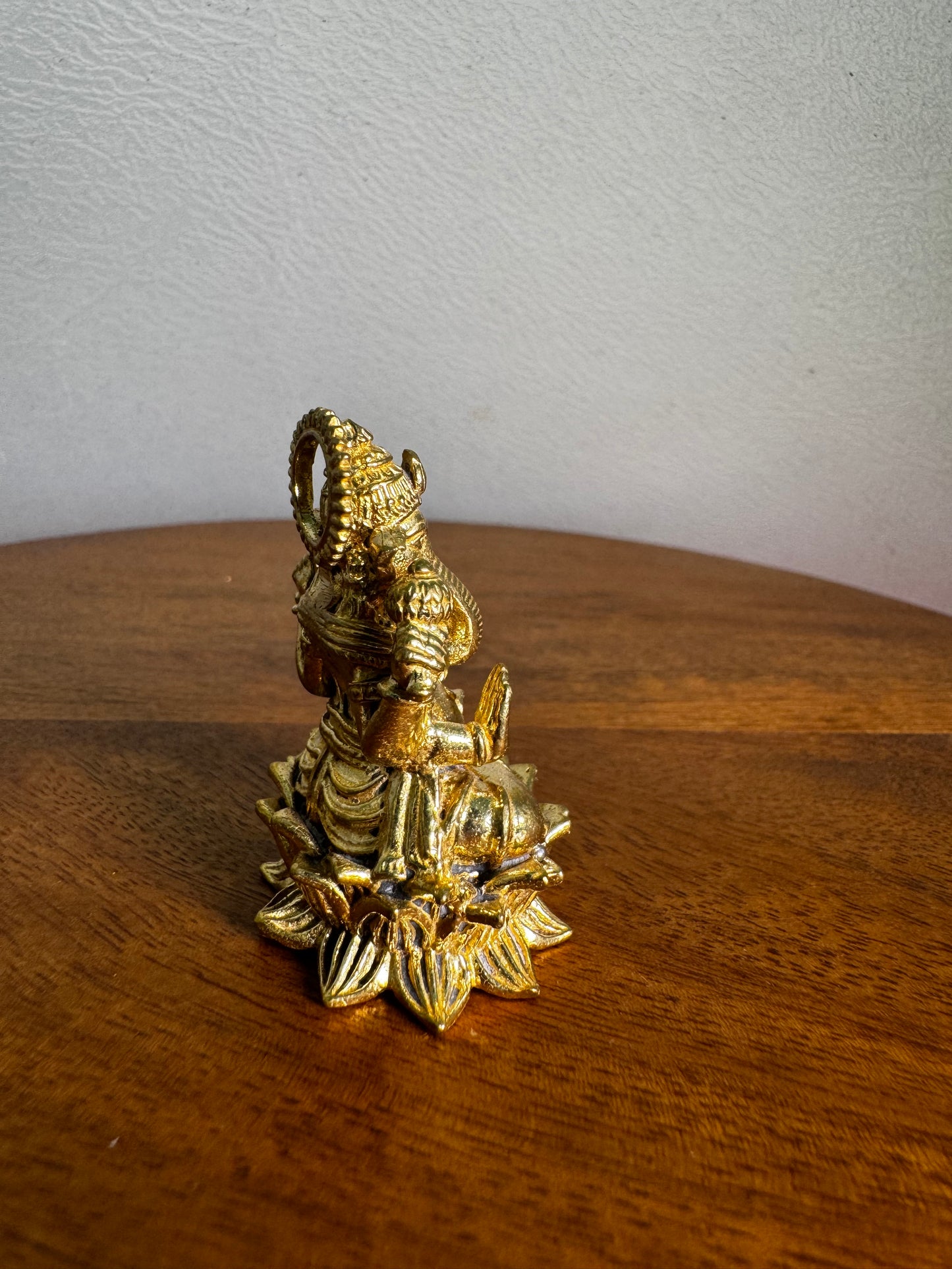 Ganesha Sitting On Kamala Peeta - prasiddh idols presents Panchaloha idol