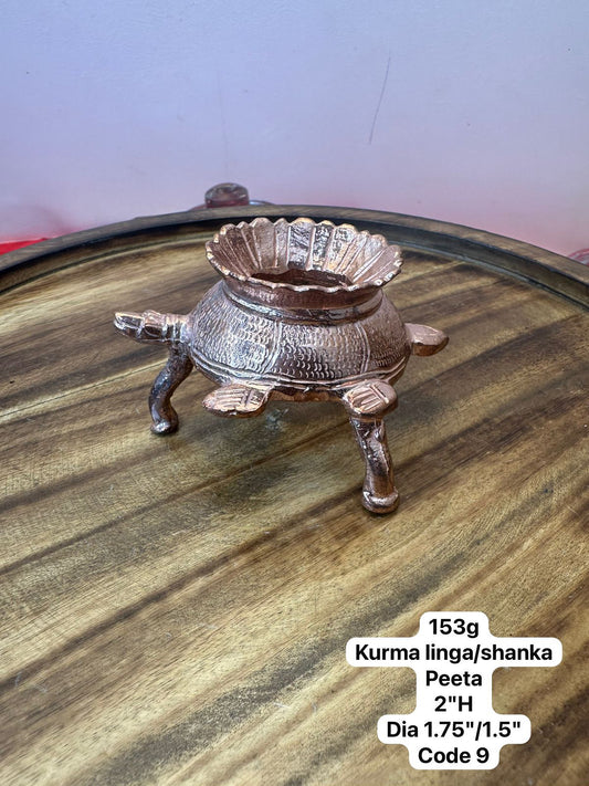 Kurma stand / shanku stand - made of copper