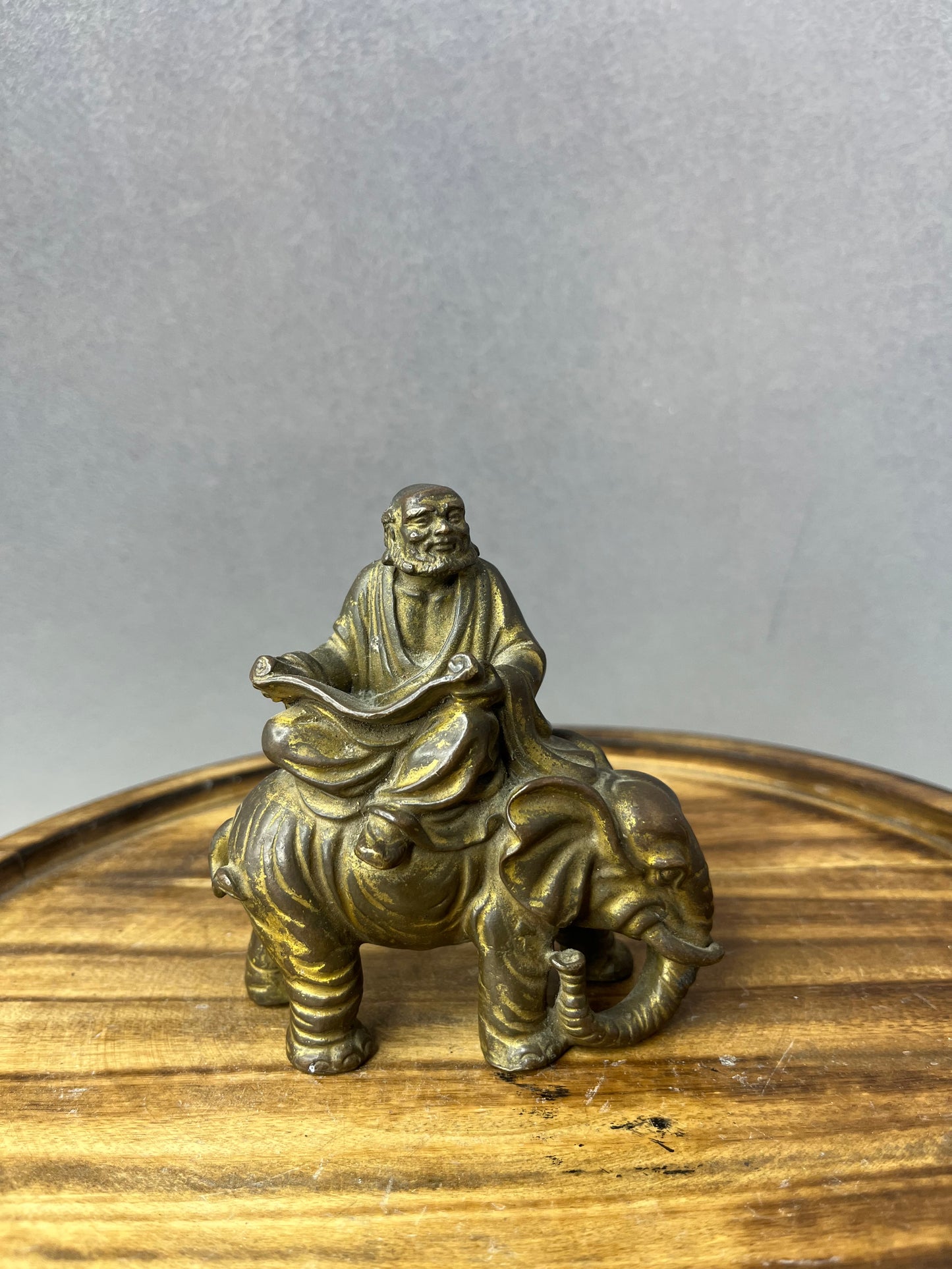 Vintage bronze cast Tibetan figurine