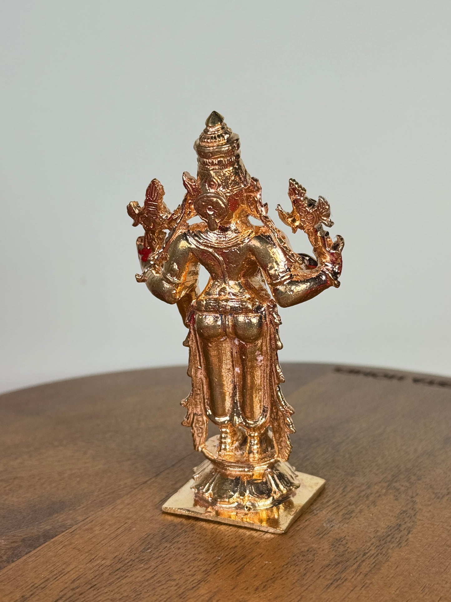 Lord Srinivas idol made of copper