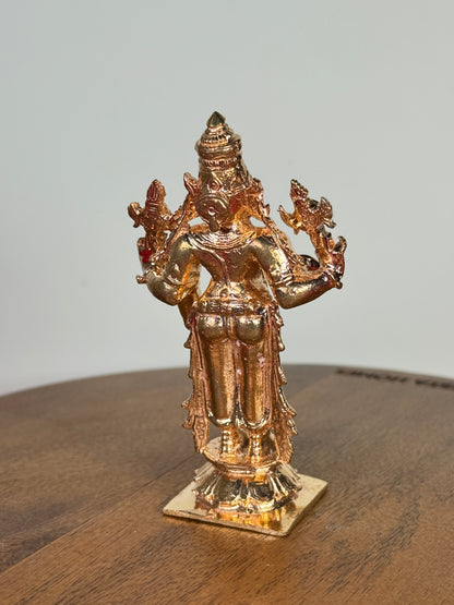 Lord Srinivas idol made of copper
