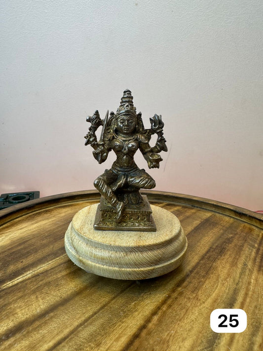 Goddess mariamma / mariyamma - museum replicated copper idol