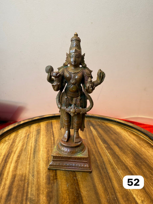 Narayana idol - museum replicated copper idol