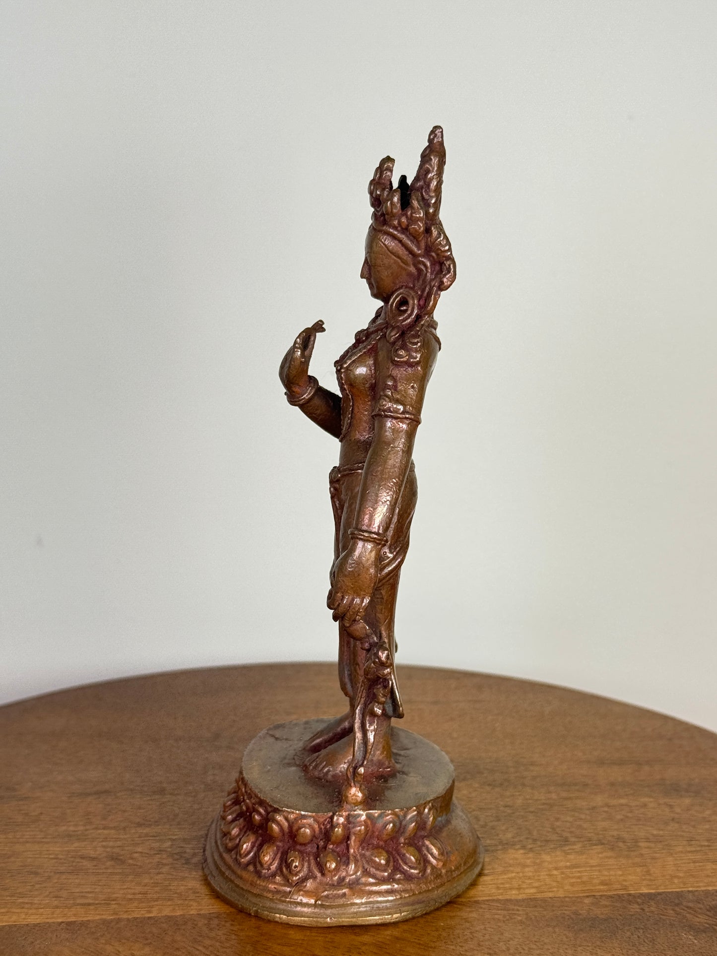 Tebatian Tara Devi - museum replicated copper idol