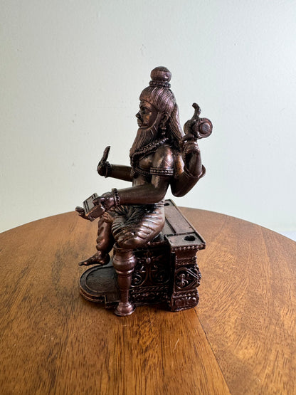 Muneshwara Swamy - Prasiddh idols presents copper made Black polished idol