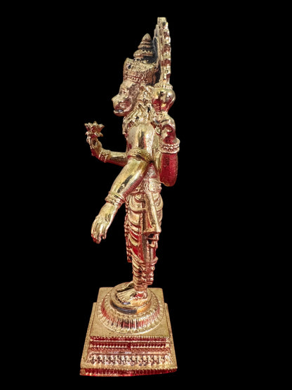 Standing Narasimha Swamy - Prasiddh idols presents Panchaloha idol