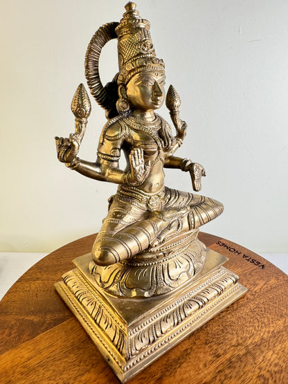 Mahalakshmi Devi - Prasiddh idols presents copper idol