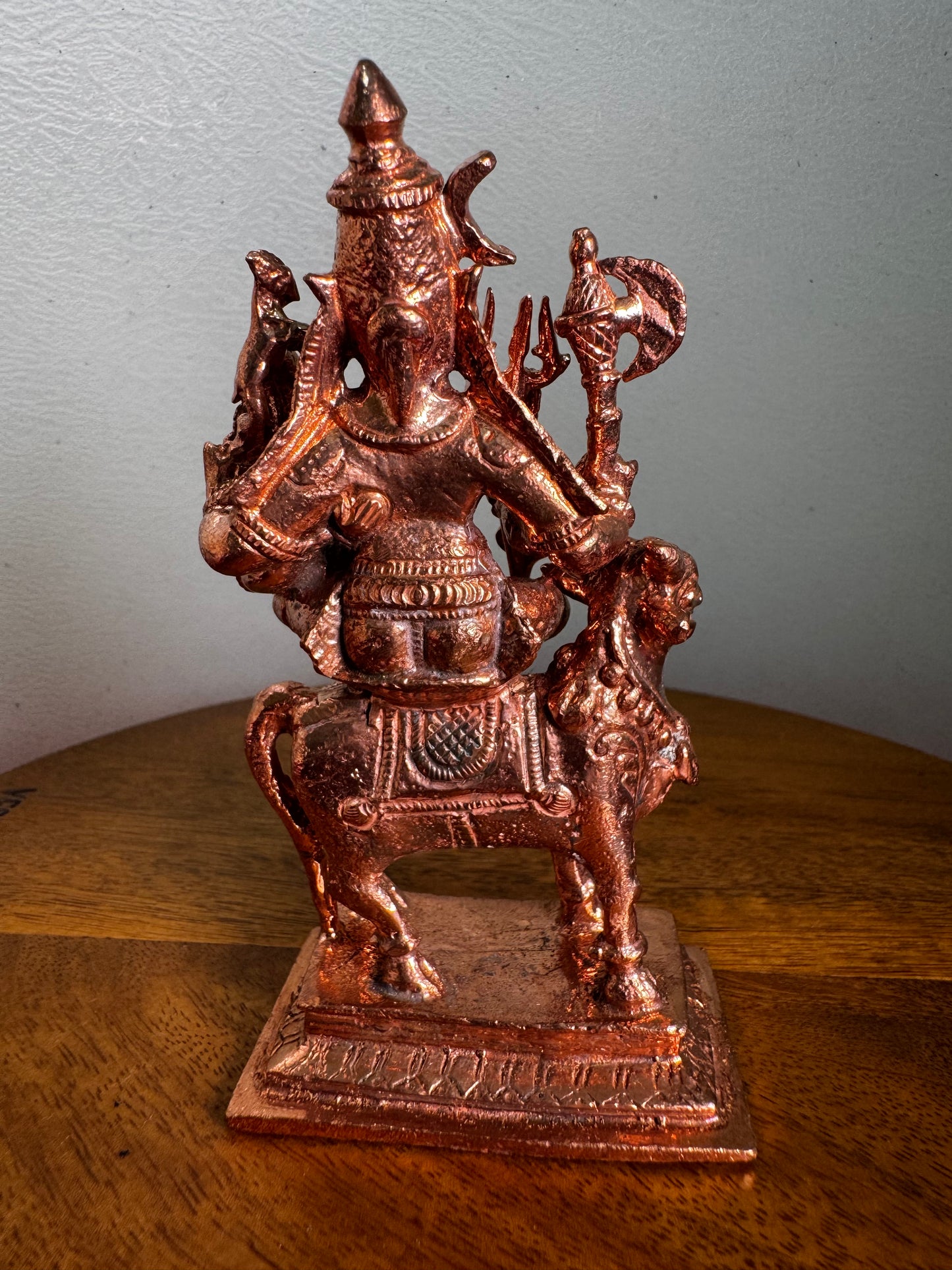 Uma Maheshwar With Vrushabha Vahana - Prasiddh idols presents copper idol
