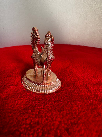 Kamadhenu idol - prasiddh idols presents copper idol